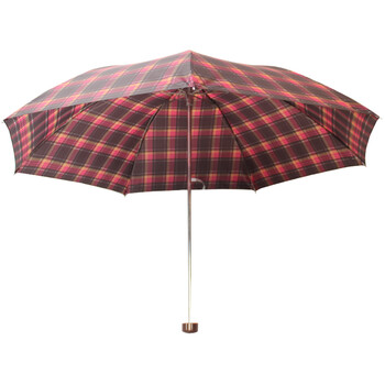 
                                        
                                                            天堂伞 三折雨伞晴雨伞男女商务伞57cm*7骨 339格子红黑                