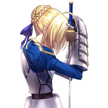 手遊fate/grand order 冠位指定saber/吾王動漫周邊掛畫海報牆紙 圖片