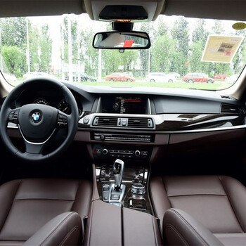 宝马5系内饰改装贴纸宝马碳纤中控排档中控排挡改装 隐形内饰贴膜