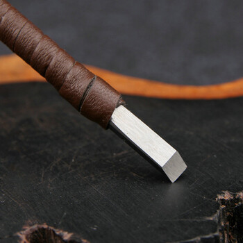一刀印阁 5mm单面铲刀白钢篆刻刀石刻刀木工刻刀手工雕刻刀篆刻工具