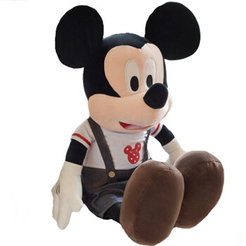 落落格 米老鼠毛绒玩具大号米奇米妮情侣公仔布娃娃儿童玩偶女友生日