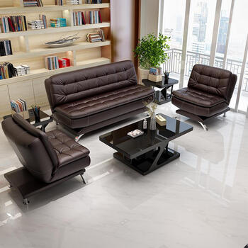 客厅家具 沙发床 鹤彩 折叠床办公室两用多功能椅子单人办公沙发床