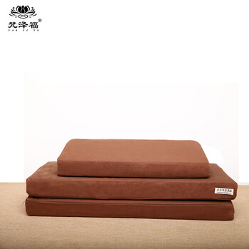 梵泽福加厚打坐垫拜垫跪垫禅修垫蒲团垫佛具佛教用品佛堂椰丝跪拜垫佛垫子棕色60下垫 小垫 图片价格品牌报价 京东