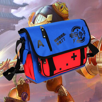 安思尔王者荣耀游戏周边单肩背包鲁班七号书包安琪拉斜挎包阴阳师旅行