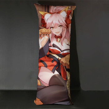 fgo玉藻前等身长条抱枕1米长枪狐靠垫性感动漫照片定制生日礼物 05