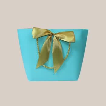 现货手提袋定制 蒂芙尼蓝 特小号17*7*21