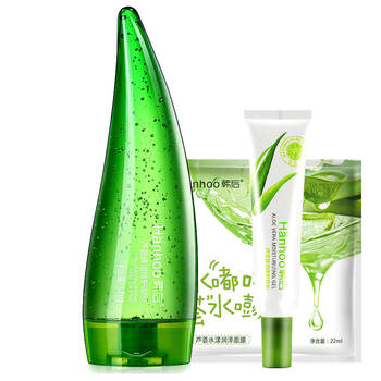 韩后(hanhoo) 韩后芦荟胶修护凝胶官网正品专柜祛痘痘印清爽补水 韩后