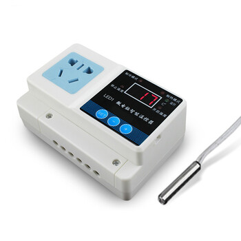 电子控温插座智能温控器温度控制器全自动开关可调数显温控仪锅炉 新