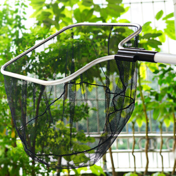 菜友 爱之蔓 锦鲤鱼网鱼捞渔捞抄网捞鱼网兜圆方形鱼捞手抄鱼网金鱼