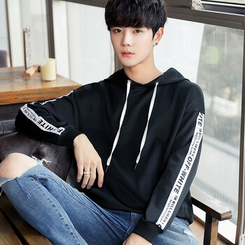 春季卫衣男13初中学生14大童15薄款外套16韩版潮流18岁青少年衣服