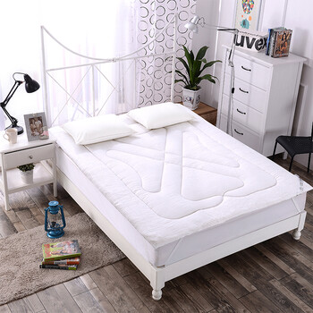 前海(qianhai) 新疆纯棉床垫里外全棉花垫 单双人床褥 白色 200x200cm