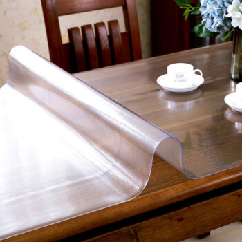 安俊 大圆形桌布防水防油免洗防烫pvc餐桌垫塑料台布透明软玻璃茶几垫 磨砂款(厚度2.0mm) 135圆形