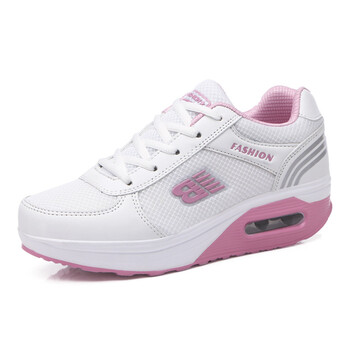 2018春季新款女鞋厚底鞋韩版运动鞋 时尚休闲摇摇鞋跑