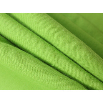 素雅纯色拼接撞色纯棉手工老粗布床单 枕套 床上用品 翠绿色 果绿色