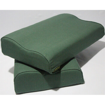 04配发陆空枕头军绿色高低枕托颈枕慢回弹枕芯部队06枕套单人 06 武井