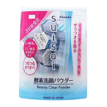 日本嘉娜宝suisai 酵素洗颜洁面粉去黑头角质粉刺清洁毛孔1盒装32粒 图片价格品牌报价 京东