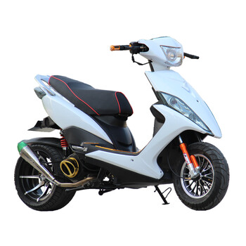 150cc改装鬼火摩托车踏板车越野摩托车跑车街车 白色