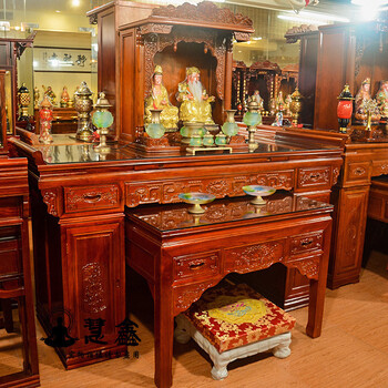 供佛香案条案供奉桌sn3312 128规格桌子【本色】