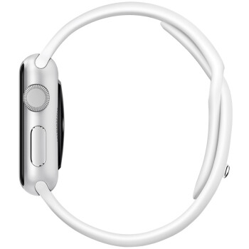 Apple Watch Sport 智能手表(38毫米银色铝金属表壳搭配白色运动型表带 MJ2T2CH/A）