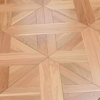 大方格橡木多层实木复合地板家用拼花地板厂家直销地暖木地板实木