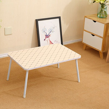 笔记本电脑桌床上用可折叠懒人学生宿舍书桌写字小桌子学习桌 小格子
