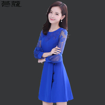 【时尚套装女】荟蔻毛呢连衣裙2016秋冬新款气质修身背心裙长袖可拆毛领短外套HK16008 卡其色/民族风 M码