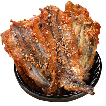 即食烧烤马步鱼干小鱼干海味零食熟食休闲小吃海鲜海鲜干货烤鱼片 200