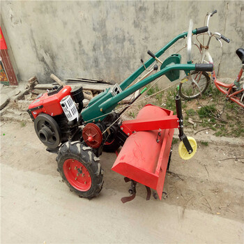 攸竹 小型手扶旋耕机农用小型农机具开沟器手扶拖拉机