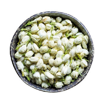 新鲜茉莉花苞茶 浓香罐装无硫茉莉花茶叶干花新茶