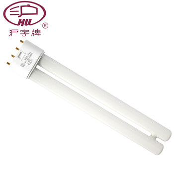 沪字牌节能灯管 三基色四针H管18W白光