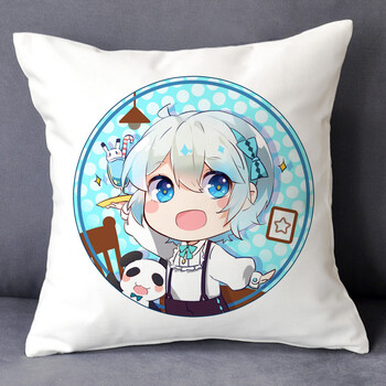 虚拟歌姬言和插画海报周边抱枕cos来图定做睡觉靠垫子auy 15 55x55cm