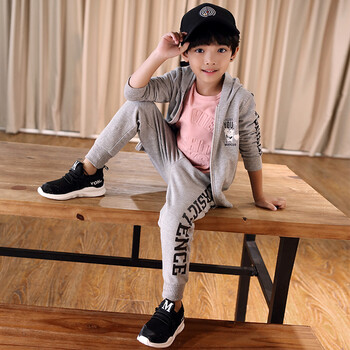 【暖冬上新】米西果童装男童秋装2018新款儿童衣服春秋套装韩版4男孩5