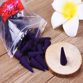 
                                        芳夕 印度香薰▲泰国宝塔香锥香沉檀香 50粒/装 多味选 薰衣草                