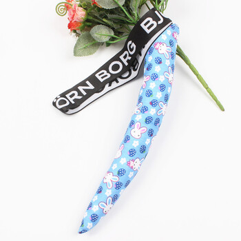 幼儿园小朋友手工布尾巴儿童抓尾巴游戏揪尾巴子户外玩具 30厘米蓝莓