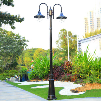 庭院灯花园路灯小区led草坪灯室外户外灯家用别墅新农村路灯 2.