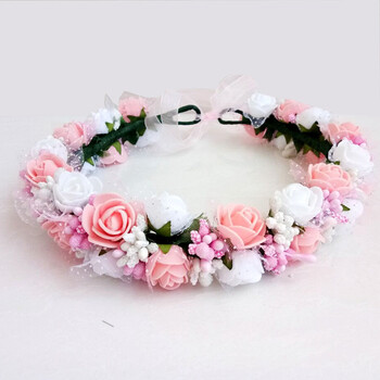 木木匹(mumupi) 六一儿童节亲子花环手环 幼儿园舞蹈演出头饰 花童