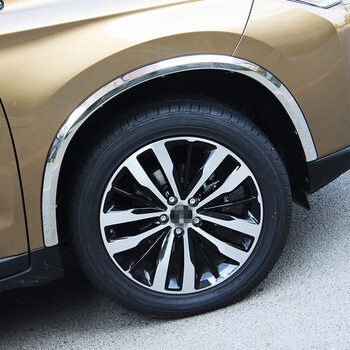 奥美斯(aomis)汽车轮眉装饰亮条 改装专用汽车轮框轮眉装饰亮条适用于