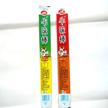 美味休闲零食 卫龙weilong卫龙牛味棒辣条面筋 卫龙长辣条22g*25根
