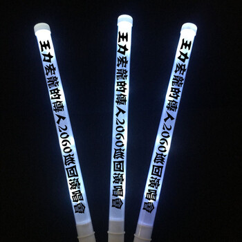 王力宏龙的传人2060演唱会荧光棒白色应援棒发光头圈公司活动定制y