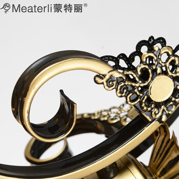 蒙特丽 客餐厅吊灯9125 欧式复古怀旧仿云石灯具(B) 3头