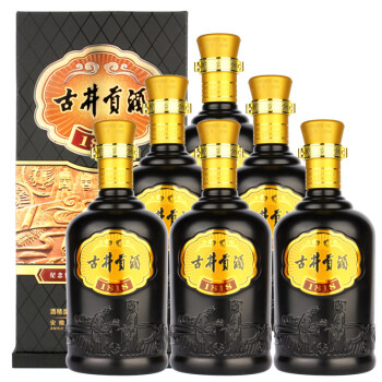 華致酒行 50°古井貢1818(黑) 500ml*6濃香型白酒