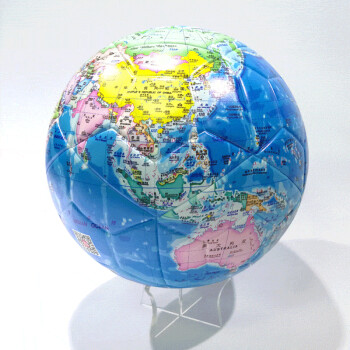 世界地图足球地球仪