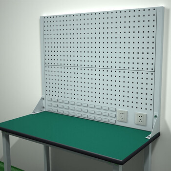 工作台挂板 五金工具挂板 百叶挂板洞洞板方孔板展示架挂板钩 180*45