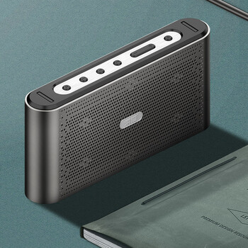 索爱s58 无线蓝牙音箱 迷你低音炮 便携插卡户外家用小音响 深灰色