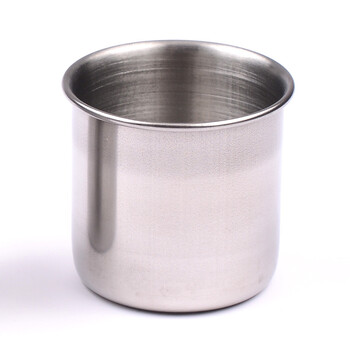 医用服药杯304不锈钢带刻度加厚小药杯药液量杯牙科换药碘伏瓶消毒瓶