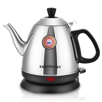 
                                        
                                                            金灶（KAMJOVE） 烧水壶不锈钢电热水壶 全钢电茶壶 烧水自动断电 E-400                