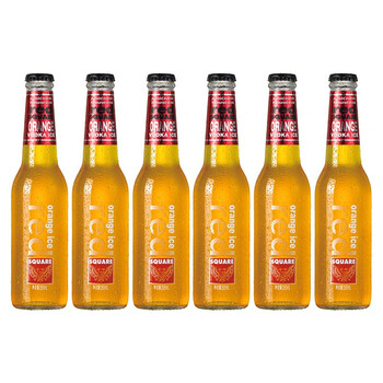 红广场(red)伏特加预调酒 橙味 鸡尾酒 橙冰 270ml 6支装 整箱