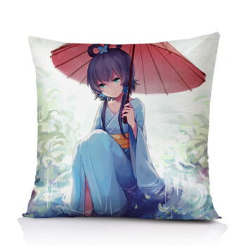 洛天依抱枕洛天依周边动漫二次元可来图定制diy抱枕靠垫 洛天依1 无毛