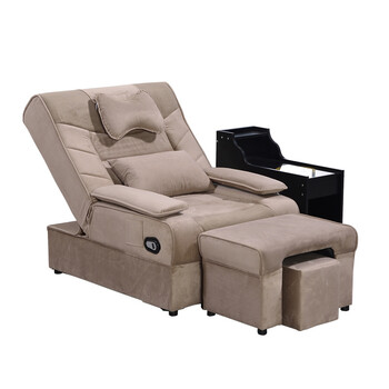 电动足浴沙发足疗沙发美甲洗脚沙发浴室浴场桑拿洗修脚按摩床躺椅