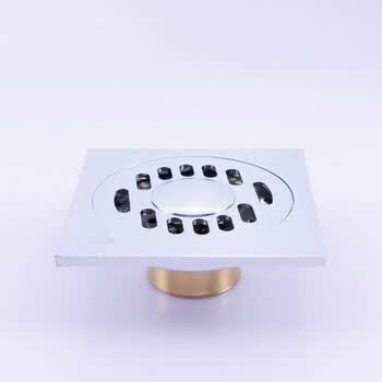 铜地漏卫生间洗衣机浅水封铜地漏双用淋浴房地漏sn0080 双用